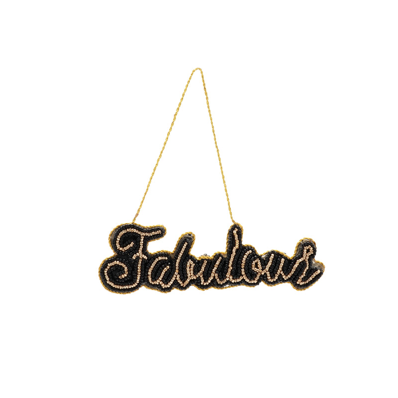 'Fabulous' Hanging Christmas Tree Decoration