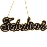 'Fabulous' Hanging Christmas Tree Decoration