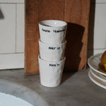 'F*ck It' Ceramic Coffee Cup