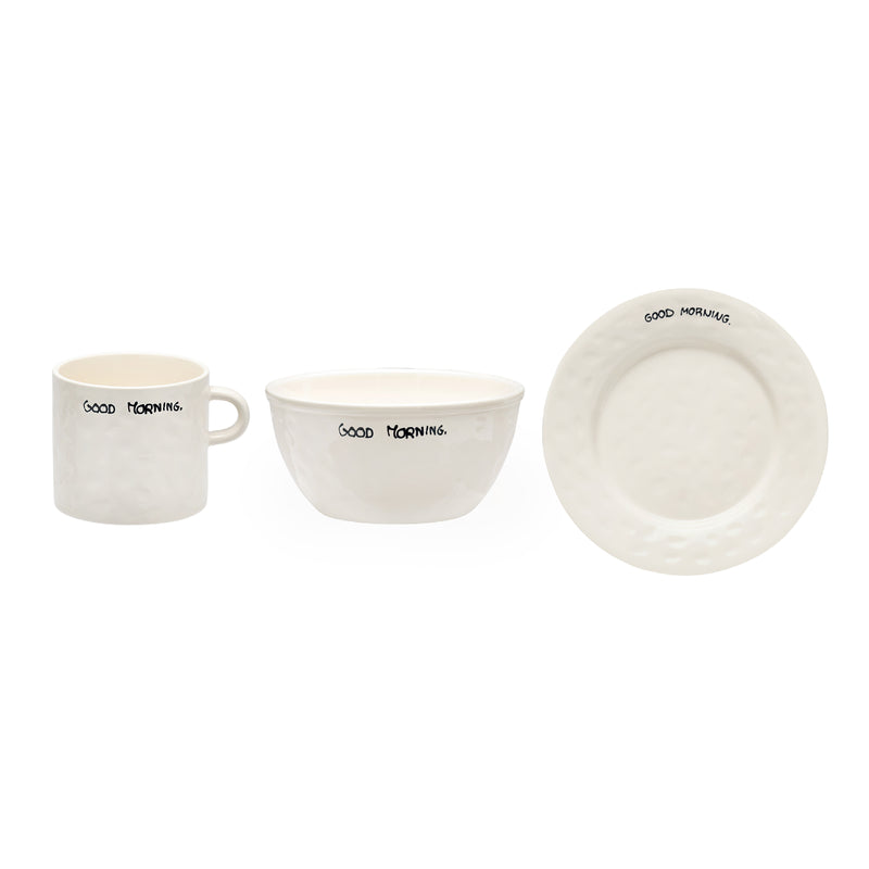 'Good Morning' Breakfast Set | 3 Piece