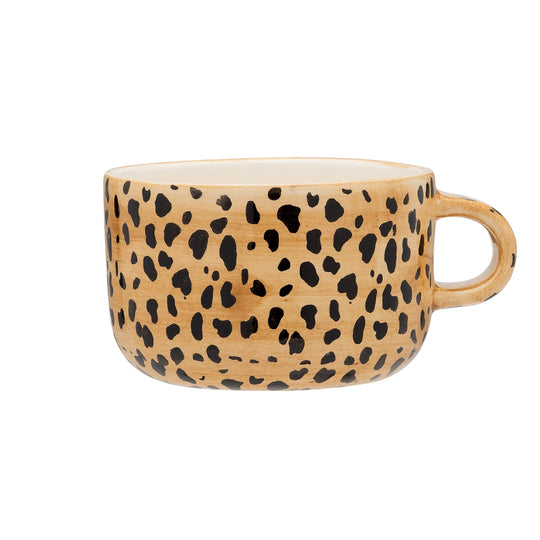 Leopard Print Cappuccino Mug