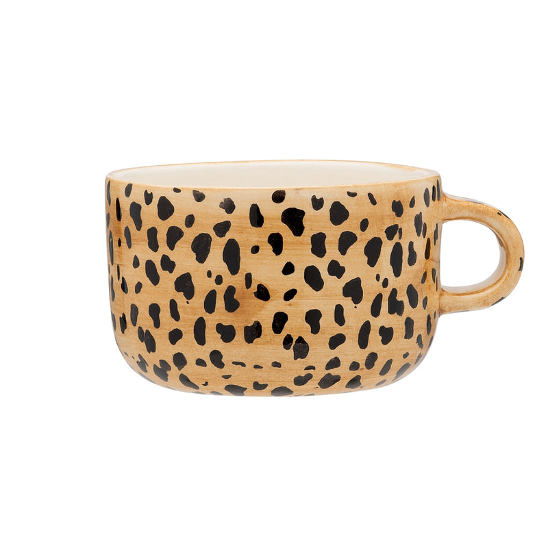 Leopard Print Cappuccino Mug