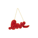 'Love' Hanging Christmas Tree Decoration