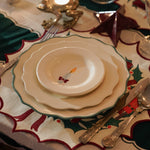 Mistletoe Breakfast Plate