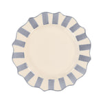 Scalloped Ceramic Breakfast Plate | Lilac