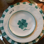 Scalloped Ceramic Breakfast Plate | Pine