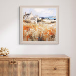 'Meadow Retreat' Wall Art | Ulyana Hammond | 70x70cm