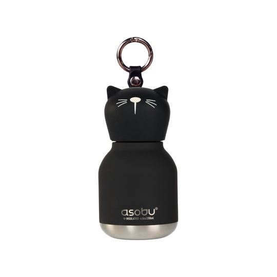 Mini Black Cat Bestie Bag Charm Bottle | 200ml