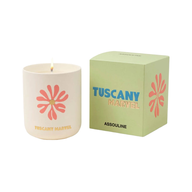 Tuscany Scented Candle | Travel From Home Collection | 319g