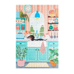Art Jigsaw Puzzle | Dog Bubble Bath | 1000 Pieces
