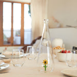 Botanical Sunflower Glass Bottle | 1L