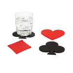Card Suit Coasters | Set of 4