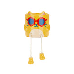 Cool Cat Plant Pot | Yellow | 16cm