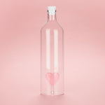 Love Heart Glass Bottle | 1.2L