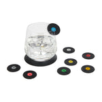 Vinyl Record Glass Markers | Set of 8