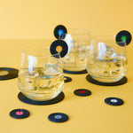 Vinyl Record Glass Markers | Set of 8