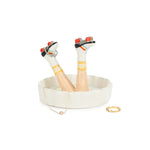 Happy Legs Trinket Tray | Retro Roller Skates