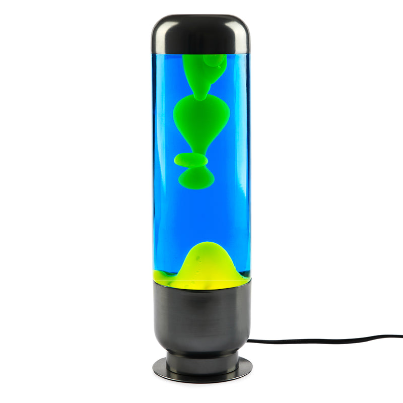 Lúcid Studio Capsule Lava Lamp | Blue & Lime