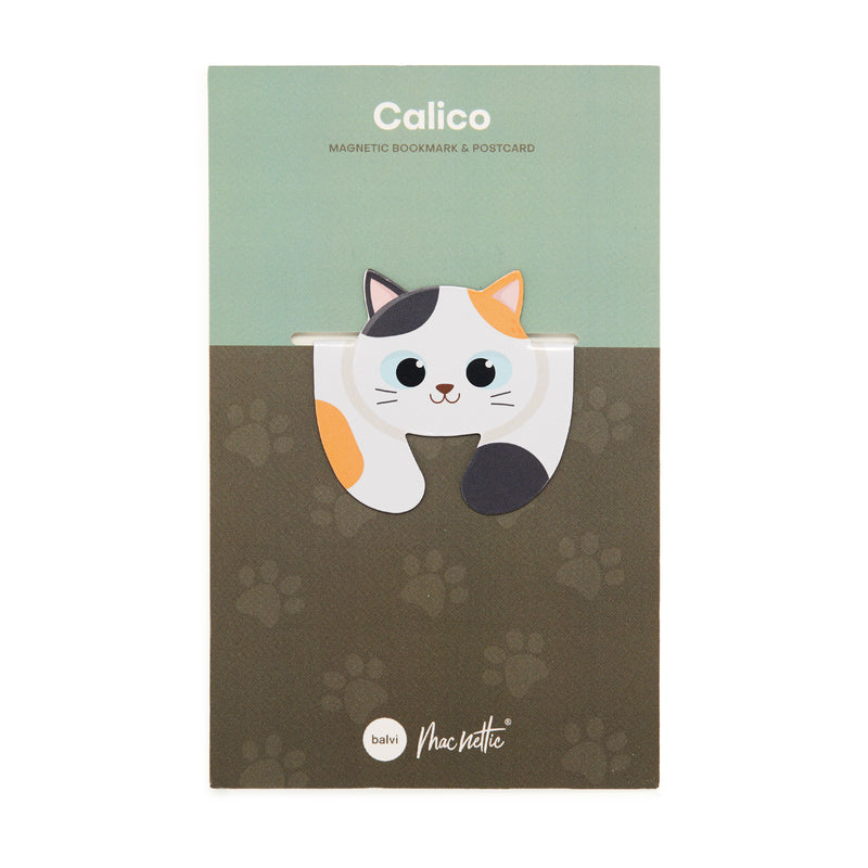 Macnettic Bookmark | Calico Cat