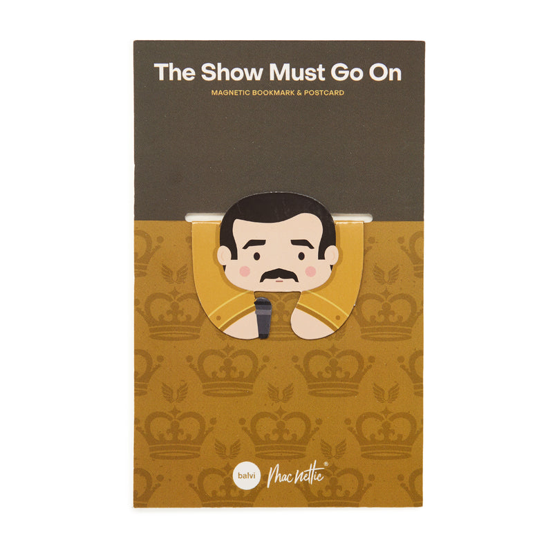 Macnettic Bookmark | The Show Must Go On