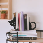 Metal Bookends | Hiding Cat | Set of 2