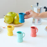 Moka Pot Espresso Cups | Bright | Set of 4