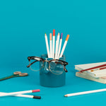 Nosey Buddy Stationery & Glasses Holder | Blue