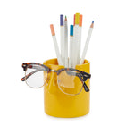 Nosey Buddy Stationery & Glasses Holder | Mustard