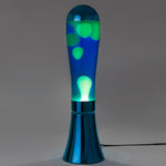 Retro Magma Lava Lamp | Blue & Lime