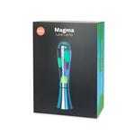 Retro Magma Lava Lamp | Blue & Lime
