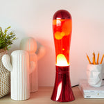 Retro Magma Lava Lamp | Red