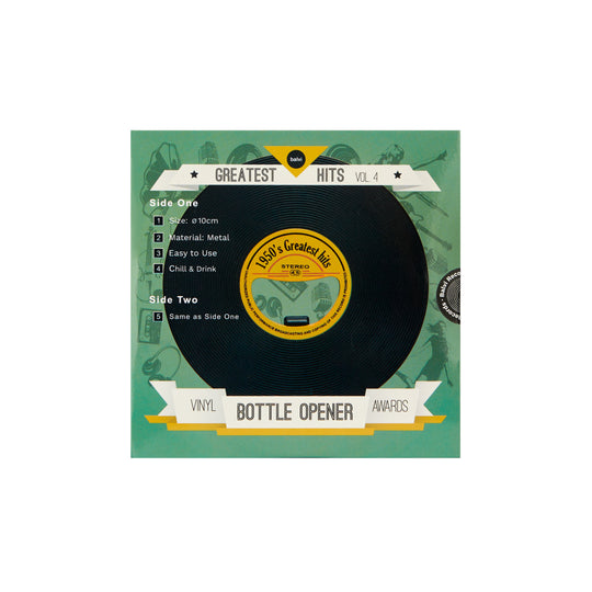 Vinyl Record Bottle Opener