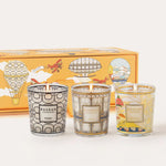 Trio Travel Candle Set | Brussels, Roma & Saint Tropez
