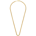 Men's Spiga Chain Necklace | Gold Plated