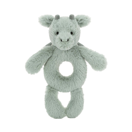 Bashful Dragon Ring Rattle | Baby Jellycat