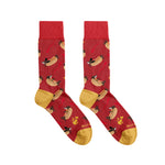 Men's Hot Dog Dog Socks