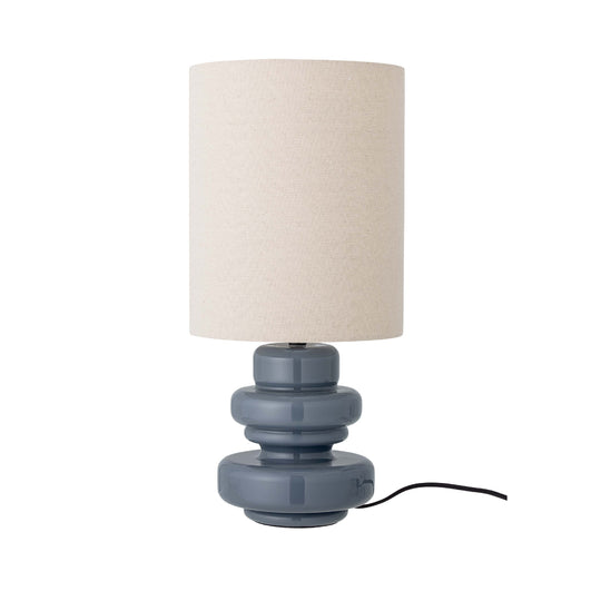Fabiola Table Lamp | Blue Glass