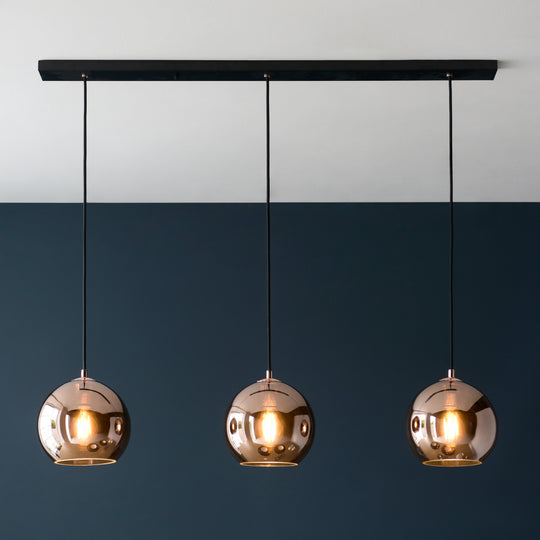 Boli Trio Pendant Light | Copper