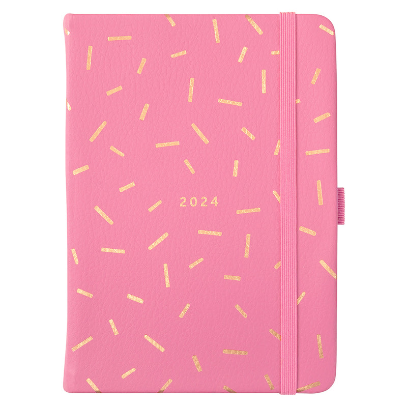 2024 To Do Diary | A6 | Pink Faux