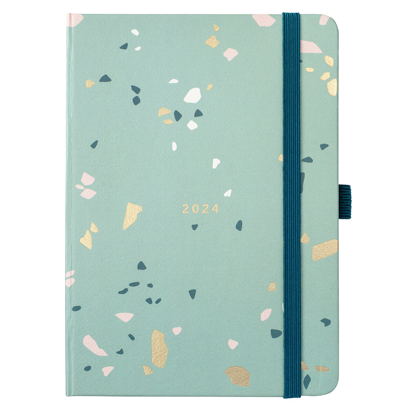 2024 To Do Diary | A6 | Sage Terrazzo