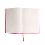 A5 Hardcover Notebook | Debossed Heart | Fuchsia Pink