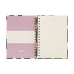 A5 Mono Hearts Hard Cover Notebook