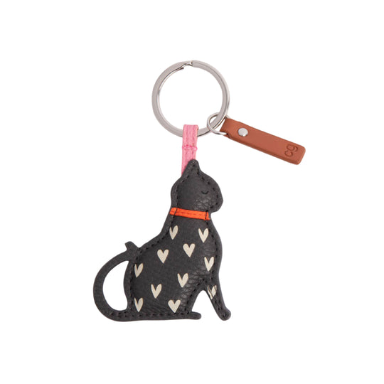 Black Cat Keyring