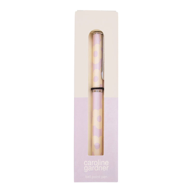 Boxed Ballpoint Pen | Multi Flower | Lilac