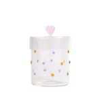 Dotty Glass Storage Jar