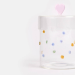 Dotty Glass Storage Jar