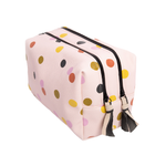 Dotty Large Travel Wash Bag | Pale Pink