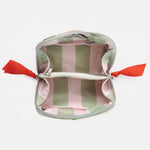 Floral Flat Lay Cosmetic Bag | Light Pink | Mini