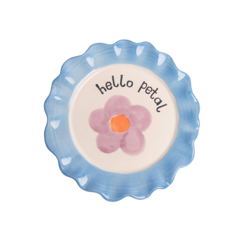 'Hello Petal' Daisy Side Plate