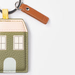 House Keyring | Khaki/Gold